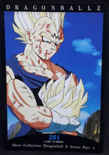 Charger l'image dans la galerie, Carte Dragon Ball Z Hero Collection Part 3 n°251 (1995) Amada majin vegeta trunks DBZ Cardamehdz