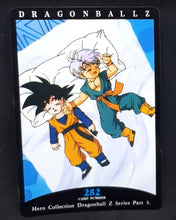 Charger l'image dans la galerie, Carte Dragon Ball Z Hero Collection Part 3 n°252 (1995) Amada songoten trunks dbz
