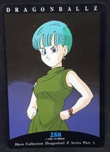 Charger l'image dans la galerie, Carte Dragon Ball Z Hero Collection Part 3 n°258 (1995) Amada majin bulma DBZ Cardamehdz