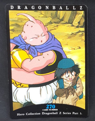 Carte Dragon Ball Z Hero Collection Part 3 n°270 (1995) Amada boubou dbz cardamehdz 