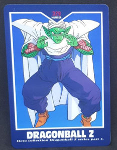 Carte Dragon Ball Z Hero Collection Part 4 n°329 (1995) Amada piccolo DBZ Cardamehdz