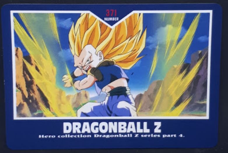 Carte Dragon Ball Z Hero Collection Part 4 n°371 (2002) Amada gotenks DBZ Cardamehdz