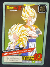 Charger l&#39;image dans la galerie, Carte Dragon Ball Z Le Grand Combat Part 6 n°684 (1997) bandai gotenks gogeta dbz