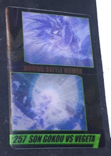 Charger l&#39;image dans la galerie, Carte Dragon Ball Z Morinaga Wafer Card Part 5 n°257 (moving card) (2005) Sushuu Card dx dragon ball z songoku vs vegeta 