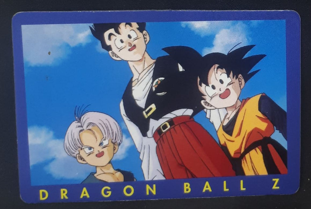 Carte Dragon Ball Z Panini Serie 1 française n°18 songoten songohan trunks dbz