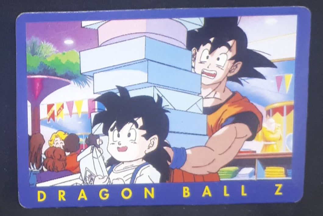 Carte Dragon Ball Z Panini Serie 1 française n°48 songoku songohan dbz