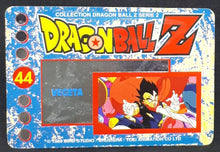 Charger l'image dans la galerie, Carte Dragon Ball Z Panini Serie 2 française n°44 vegeta vs janemba dbz
