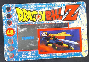 Carte Dragon Ball Z Panini Serie 2 française n°48 tapion dbz 