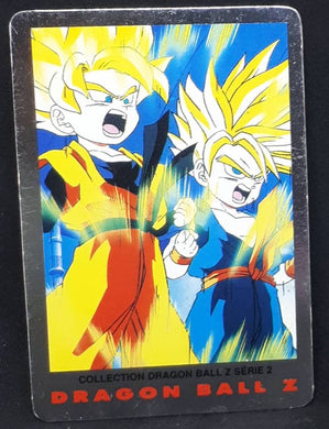 Carte Dragon Ball Z Panini Serie 2 française n°56 songoten trunks dbz