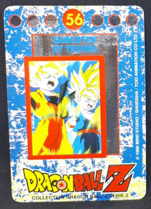 Carte Dragon Ball Z Panini Serie 2 française n°56 songoten trunks dbz