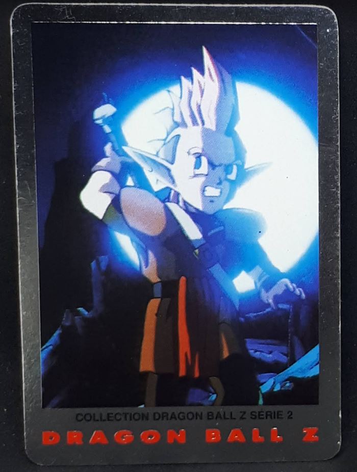 Carte Dragon Ball Z Panini Serie 2 française n°64 minoshia dbz