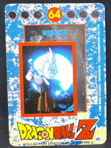 Carte Dragon Ball Z Panini Serie 2 française n°64 minoshia dbz