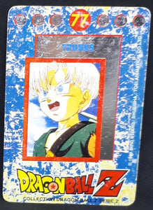 Carte Dragon Ball Z Panini Serie 2 française n°77 Trunks dbz