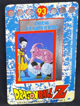 Charger l'image dans la galerie, Carte Dragon Ball Z Panini Serie 2 française n°93 chichi majin bou dbz 