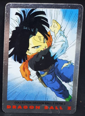 Carte Dragon Ball Z Panini Serie 2 française n°97 android 17 dbz