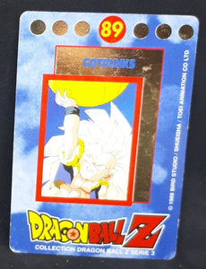 Carte Dragon Ball Z Panini Serie 3 française n°89 gotenks dbz