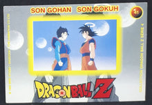 Charger l'image dans la galerie, Carte Dragon Ball Z Panini Serie 4 française n°12 songoku songohan dbz prisme c