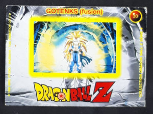 Carte Dragon Ball Z Panini Serie 4 française n°30 gotenks dbz prisme 