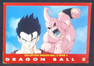 Carte Dragon Ball Z Panini Serie 4 française n°45 songohan majin bou dbz