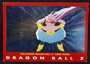 Carte Dragon Ball Z Panini Serie 4 italienne n°40 boubou dbz prisme 