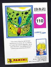 Charger l'image dans la galerie, Carte Dragon Ball z Combat Cards Part 1 n°110 Panini celula dbz 