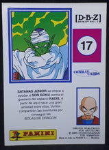 Charger l'image dans la galerie, Carte Dragon Ball z Combat Cards Part 1 n°17 Panini piccolo dbz cardamehdz