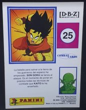 Charger l'image dans la galerie, Carte Dragon Ball z Combat Cards Part 1 n°25 Panini songoku dbz 
