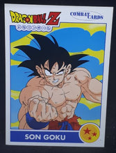 Charger l'image dans la galerie, Carte Dragon Ball z Combat Cards Part 1 n°28 Panini songoku dbz cardamehdz