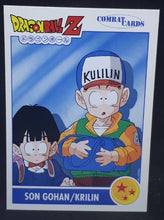Charger l'image dans la galerie, Carte Dragon Ball z Combat Cards Part 1 n°29 Panini songohan krilin dbz cardamehdz
