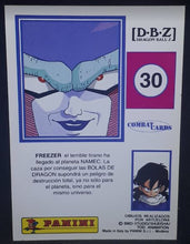 Charger l'image dans la galerie, Carte Dragon Ball z Combat Cards Part 1 n°30 Panini freezer dbz cardamehdz