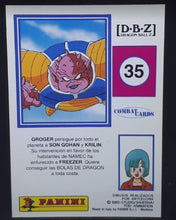 Charger l'image dans la galerie, Carte Dragon Ball z Combat Cards Part 1 n°35 Panini dodoria dbz cardamehdz