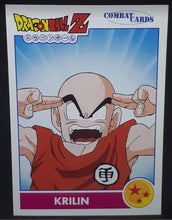 Charger l'image dans la galerie, Carte Dragon Ball z Combat Cards Part 1 n°36 Panini krilin dbz cardamehdz