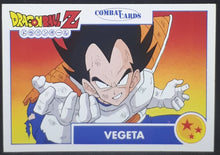 Charger l'image dans la galerie, Carte Dragon Ball z Combat Cards Part 1 n°37 Panini vegeta dbz cardamehdz