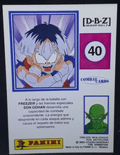 Charger l&#39;image dans la galerie, Carte Dragon Ball z Combat Cards Part 1 n°40 Panini songohan dbz cardamehdz