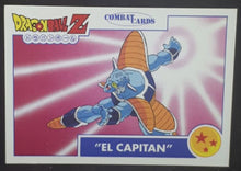 Charger l&#39;image dans la galerie, Carte Dragon Ball z Combat Cards Part 1 n°50 Panini ginew el capitan dbz cardamehdz