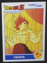 Charger l&#39;image dans la galerie, Carte Dragon Ball z Combat Cards Part 1 n°77 Panini vegeta dbz cardamehdz
