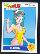 Charger l'image dans la galerie, Carte Dragon Ball z Combat Cards Part 1 n°78 Panini maron dbz 
