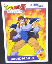 Charger l'image dans la galerie, Carte Dragon Ball z Combat Cards Part 1 n°83 Panini demonio de garlik dbz cardamehdz