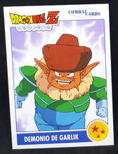 Charger l'image dans la galerie, Carte Dragon Ball z Combat Cards Part 1 n°89 Panini demonio de garlik dbz 