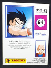 Charger l'image dans la galerie, Carte Dragon Ball z Combat Cards Part 1 n°94 Panini songohan dbz 