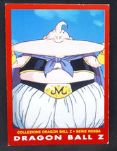 Charger l'image dans la galerie, Carte collezione Dragon Ball Z Panini Serie 4 rossa italienne n°18 mister bu dbz cardamehdz 