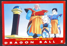 Charger l'image dans la galerie, Carte collezione Dragon Ball Z Panini Serie 4 rossa italienne n°21 kibith kaioshn gohan dbz 
