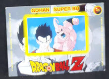 Charger l'image dans la galerie, Carte collezione Dragon Ball Z Panini Serie 4 rossa italienne n°45 gohan super bu dbz cardamehdz VERSO