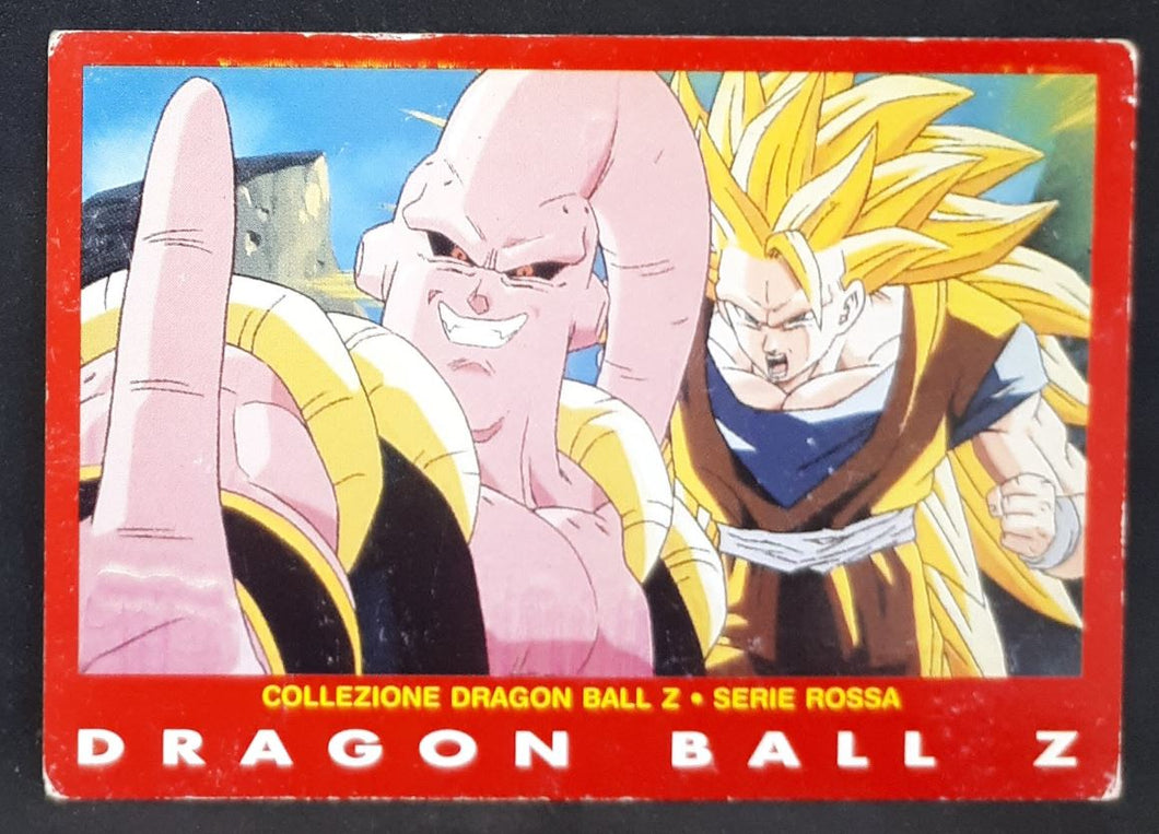 Carte collezione Dragon Ball Z Panini Serie 4 rossa italienne n°68 goku super bu dbz