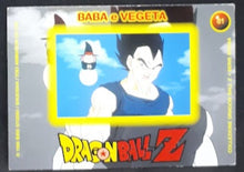 Charger l'image dans la galerie, Carte collezione Dragon Ball Z Panini Serie 4 rossa italienne n°81 baba e vegeta dbz cardamehdz verso