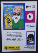 Charger l'image dans la galerie, Carte dragon ball z Combat Card n°5 Panini dbz tortue geniale cardamehdz