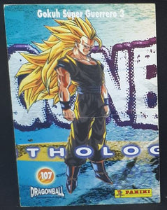 Carte dragon ball z anthologie part 1 n°107 (ESP) (1997) panini songoku dbz 