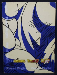Carte dragon ball z anthologie part 1 n°18 (1997) panini freezer baddack dbz cardamehdz