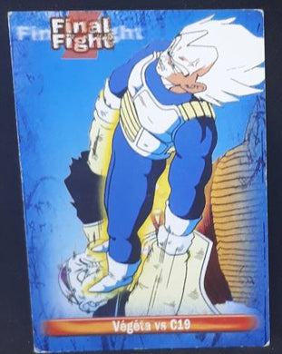 Carte dragon ball z anthologie part 1 n°22 (1997) panini vegeta vs android 19 dbz cardamehdz