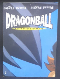 Carte dragon ball z anthologie part 1 n°2 (1997) panini songoku piccolo daimao dbz 